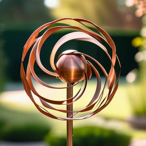 Sam's favorite wind spinner in motion