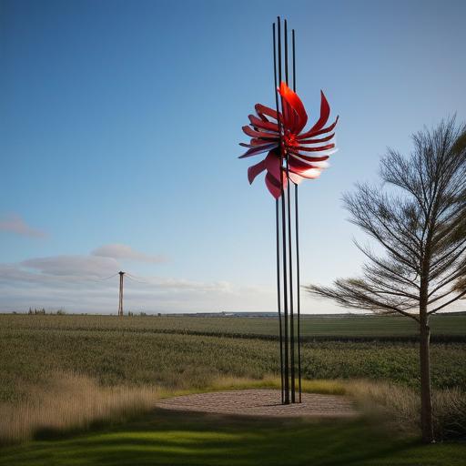 Kinetic Wind Sculpture